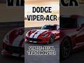 Dodge Viper ACR — America’s Wildest Street-Legal Track Monster! #dodgeviper #viperacr #dodgeviperacr