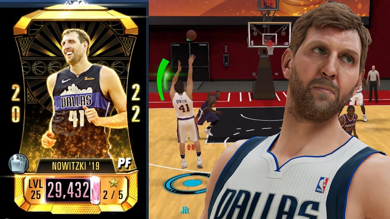 Finals PD Dirk Nowitzki Gameplay:He Is The Best Shooting PF In The Game