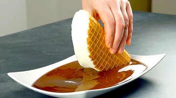 O que se parece com uma casquinha de sorvete?