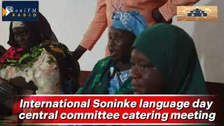 International Soninke language day central committee catering meeting screenshot 5