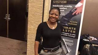 Can You Do This in Your Ankle Holster? Gun Sox at the Women in Law Enforcement Conference