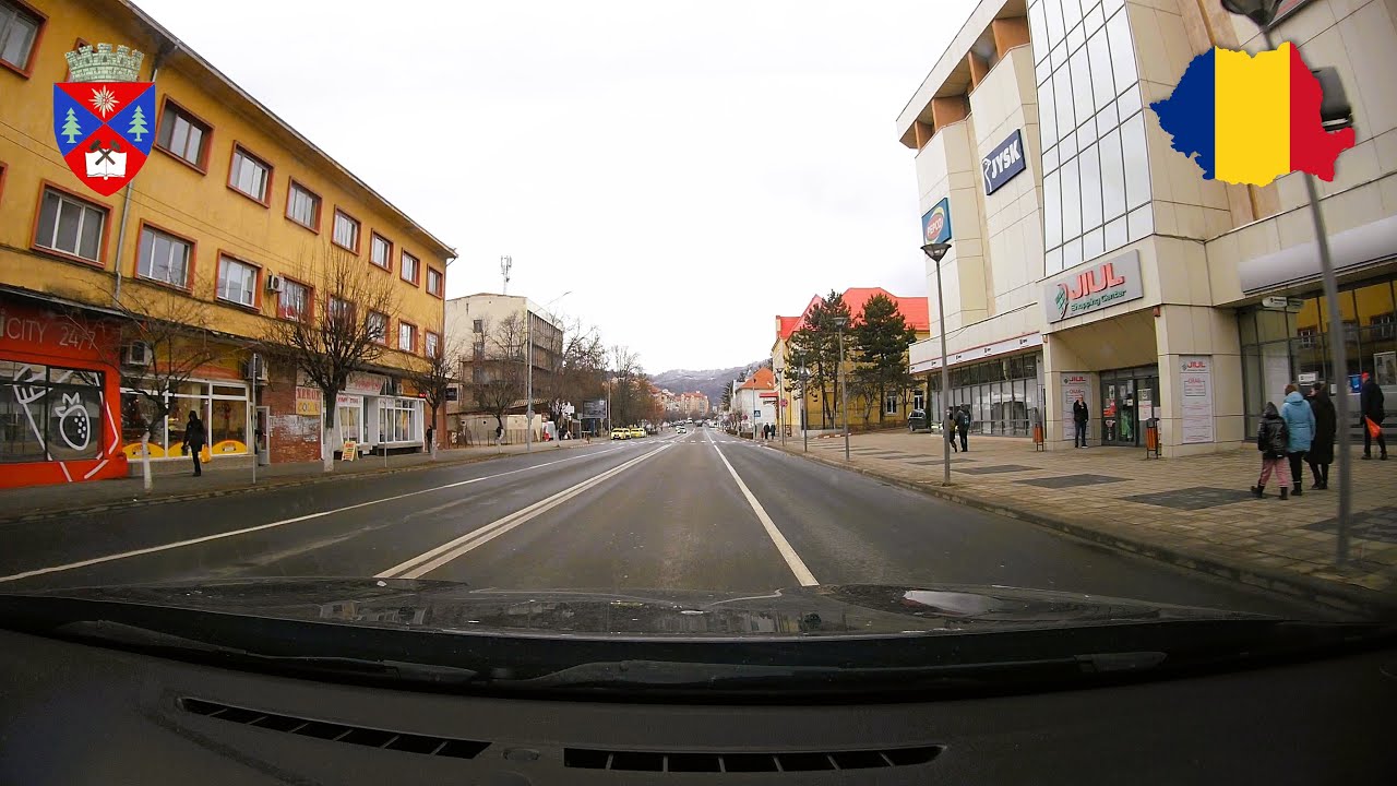Petroșani 🇷🇴 - lumea văzută prin camera de bord