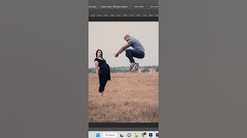 Remove People in 20 Seconds Short Photoshop Tutorial #youtubeshorts  #shorts