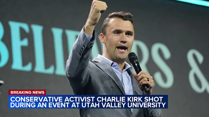 Conservative activist Charlie Kirk shot during event at Utah Valley University