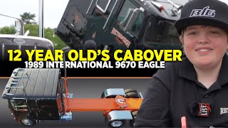 Fred Rethwisch's Cornbinder | 1989 International 9670 Eagle at the 2024 75 Chrome Shop Truck Show