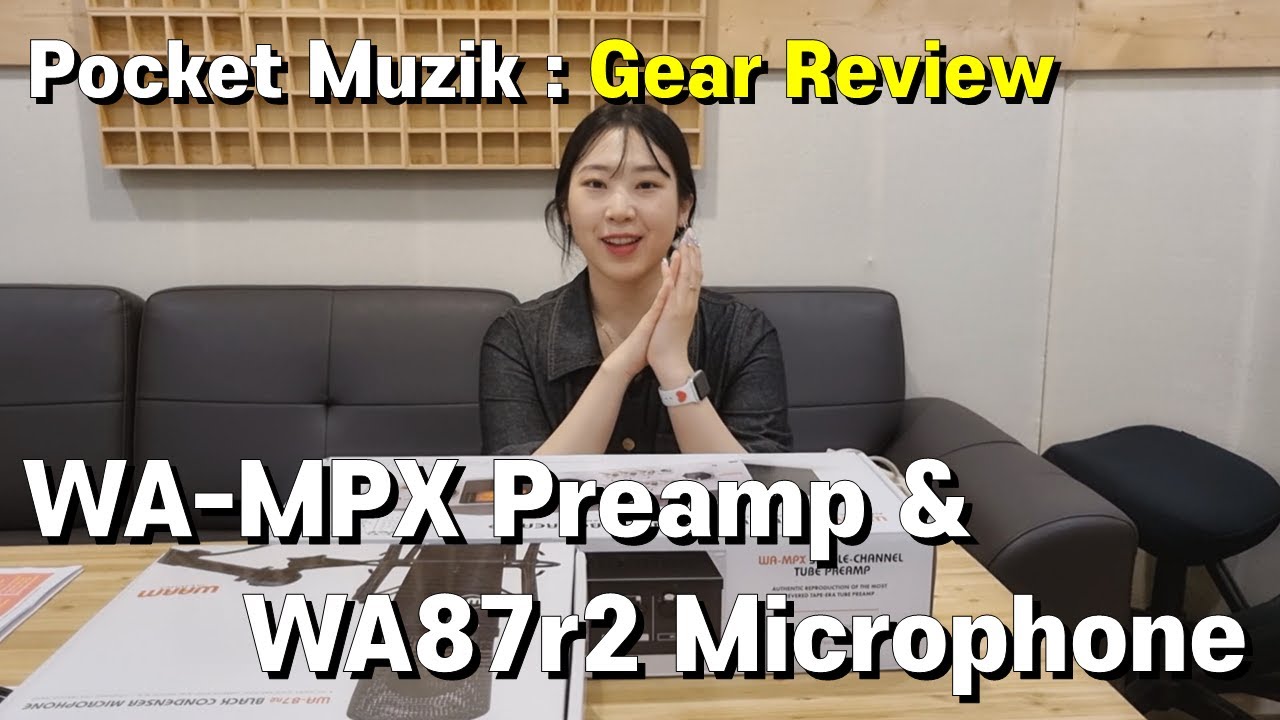 웜오디오 WAMPX 마이크 프리앰프, WA87r2 마이크 체험기 / Studio Gear Review YouTube