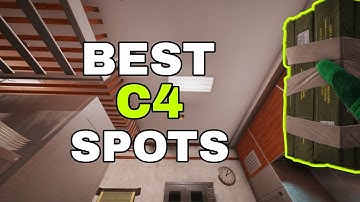 One PRE-PLACED C4 SPOT for EVERY RANKED Map | RAINBOW SIX SIEGE
