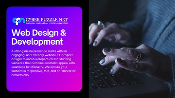 Custom Web Development Software - Cyber Puzzle Net