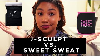 J Sculpt vs Sweet Sweat | Fitness Belt & Waist Trainer Review