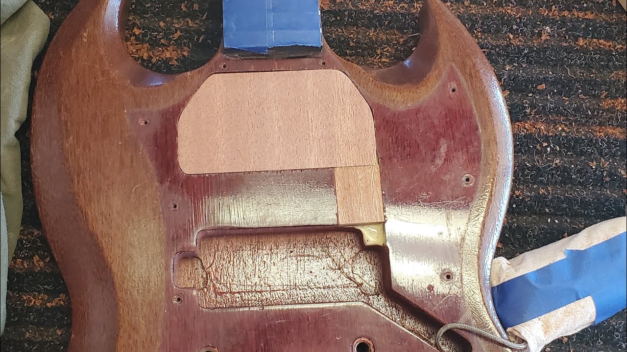 1969 Gibson SG repair Part 1 YouTube