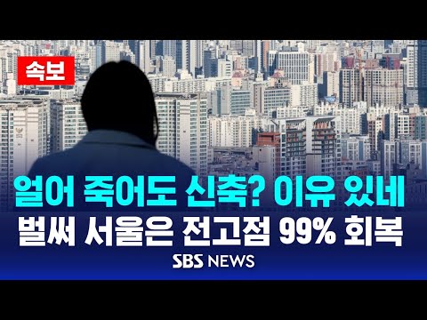 &amp;quot; | 서울 아파트 전고점 99.4% 회복 | <strong>3.3</strong>㎡<strong>당</strong> 3천861만 원 | SBS 속보