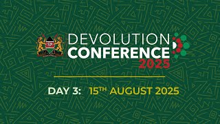 DEVOLUTION CONFERENCE DAY 3: OFFICIAL CLOSING CEREMONY
