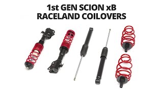 RACELAND COILOVERS - 1st GEN SCION xB