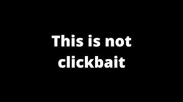 Definitely not clickbait