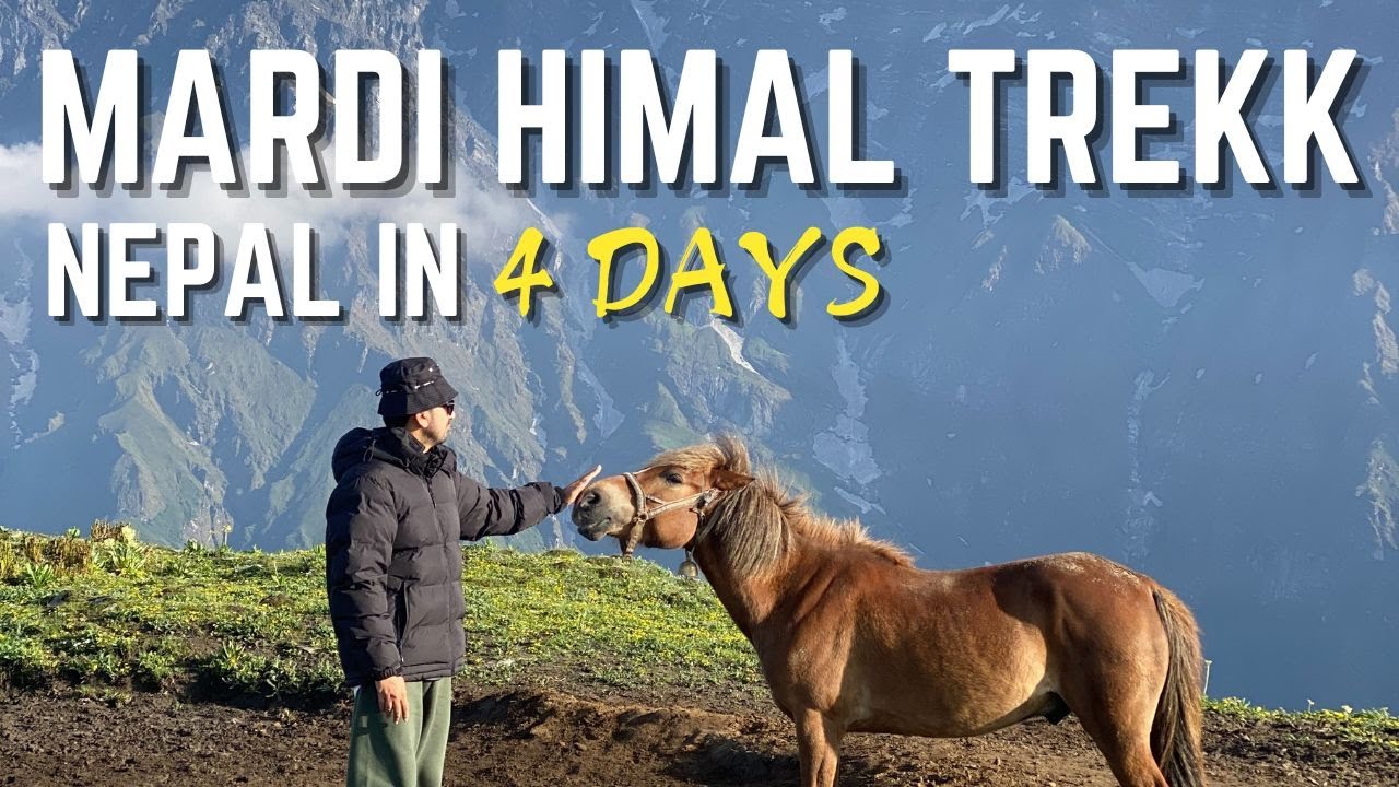 4 Days Hiking The Himalayas Nepal | Mardi Himal Trekking journey