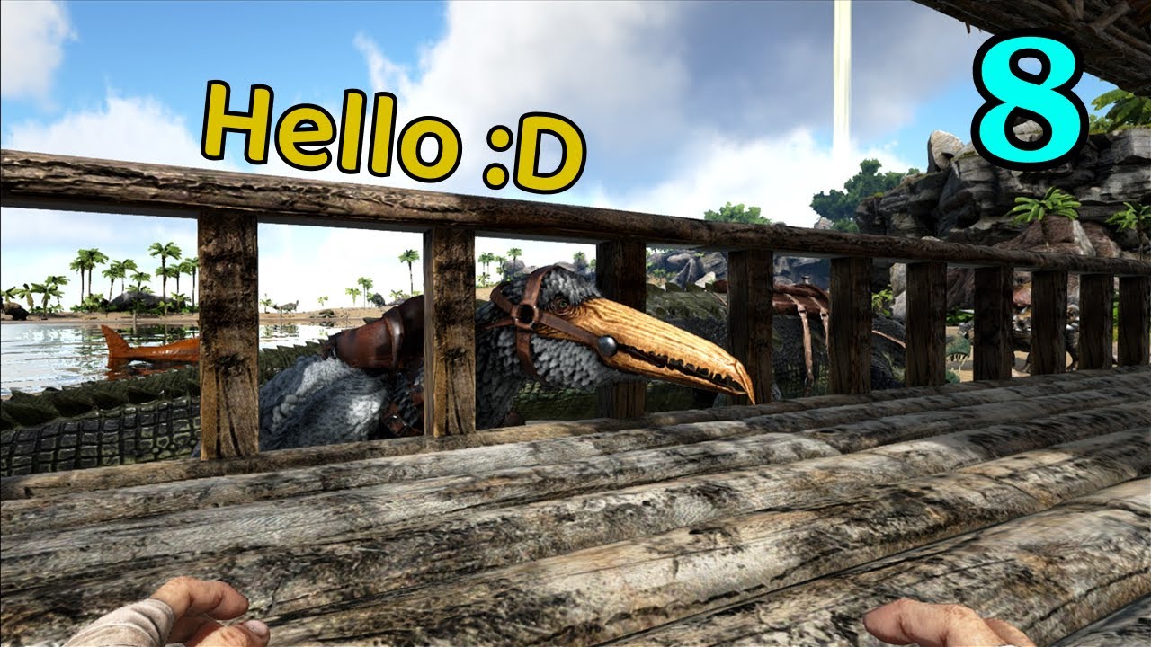Redwoods Base!! :D  - Ep 8 | ARK SE The Island