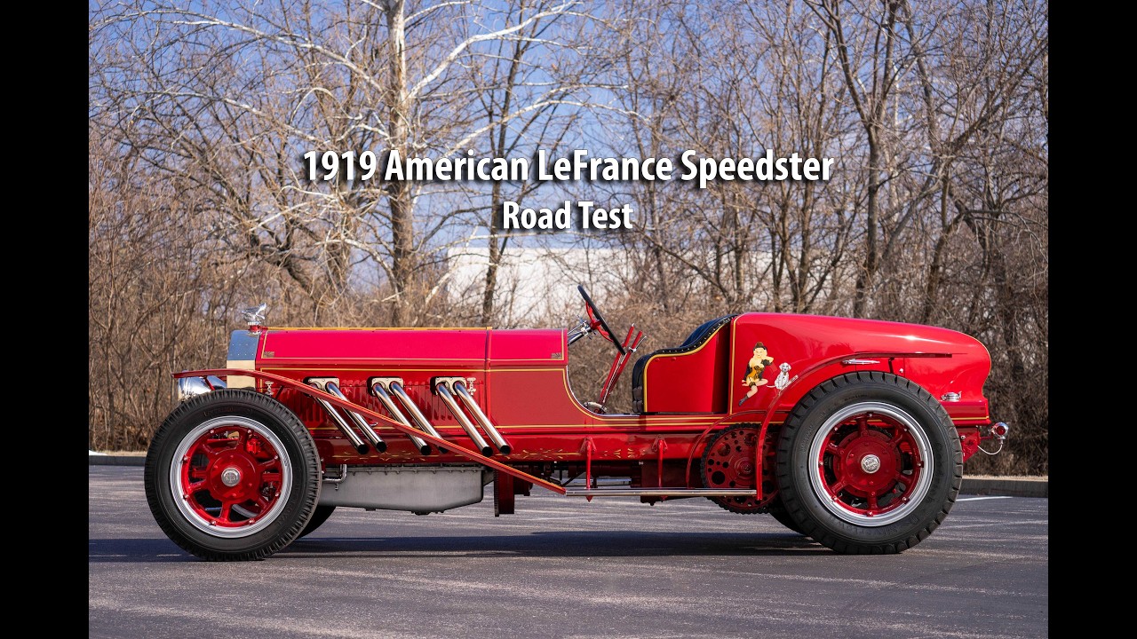1919 American LaFrance Speedster - Road Test