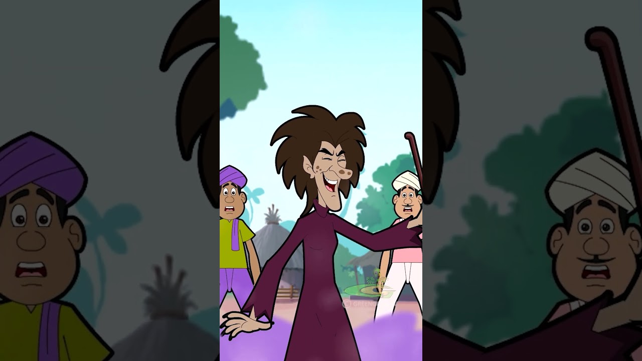 Bheem Turns A Powerful Wizard Into A Tiny Frog!