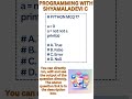 Python MCQ 77