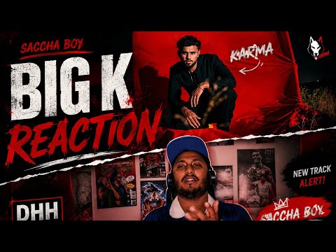 Karma BiG K reaction || BigK || Karma || big k reaction karma || DHHcorner ep1 #reaction #hindi #dhh