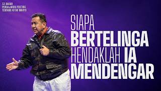 SERMON BY Dr. GILBERT LUMOINDONG - HE WHO HAS EARS, LET HIM HEAR