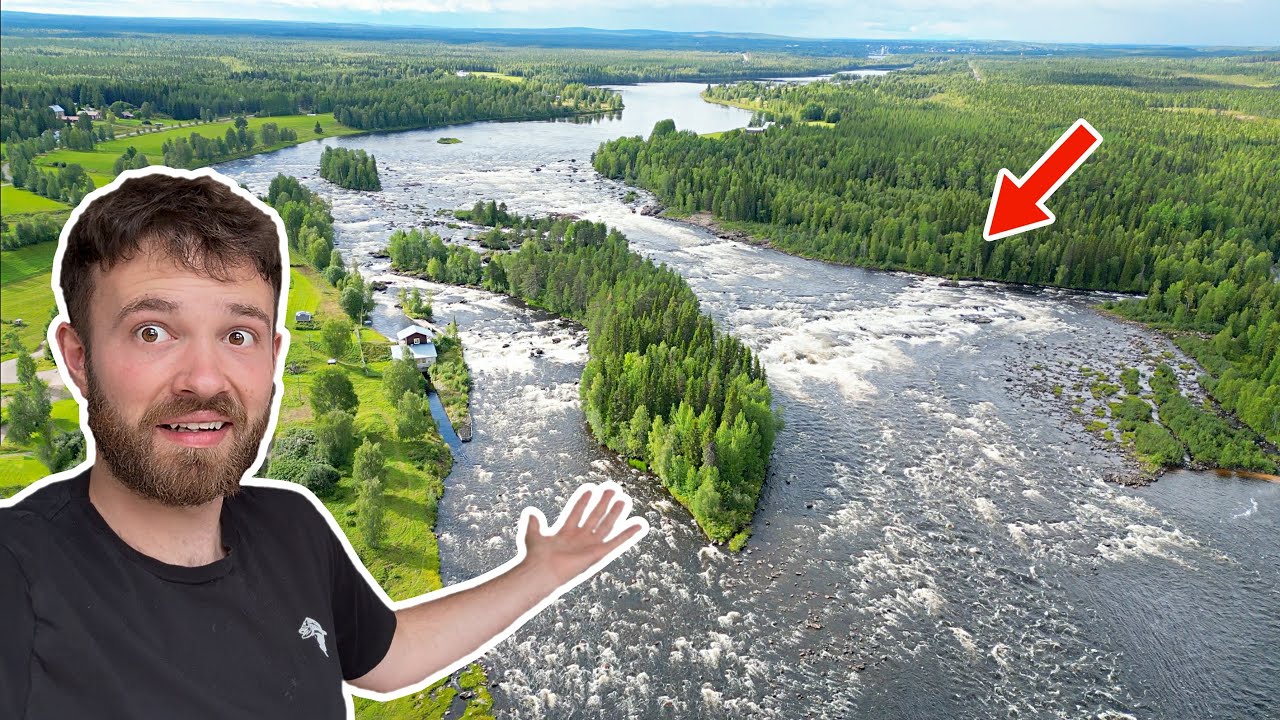 I hired a REMOTE Fishing Cabin in the Wilderness... HUGE Fish here! 😯