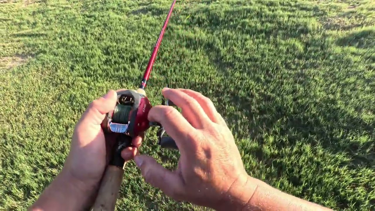 Fishing for beginners: how to use a bait cast reel.