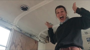 Bus Conversion: 10 for 10 on Wall Sheeting!