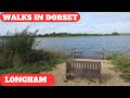 Walks in dorset at longham  kinson longham lakes reservoir  the river stour 4k