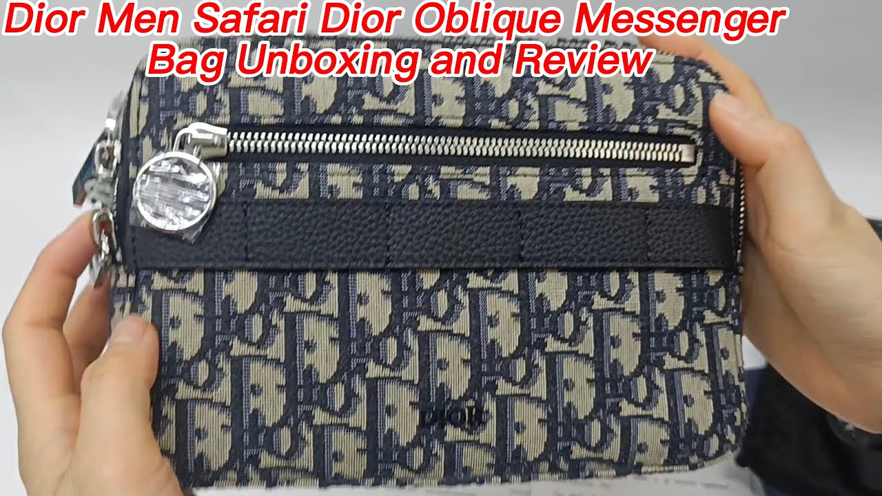 Dior Oblique Jacquard Wallet & Card Holder, Unboxing, 4K