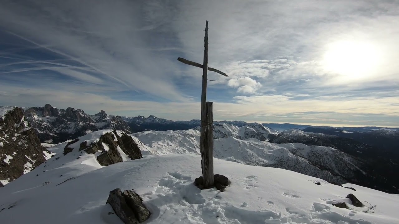 Scialpinismo, tour delle Cime di Bragarolo a San Martino di Castrozza