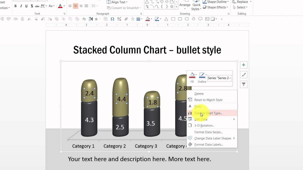 Custom Charts In Powerpoint