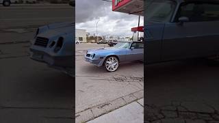 Chevy Camaro On Brushed 26S