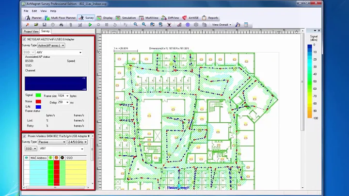 Airmagnet Survey Pro   Using Multiple Adapters