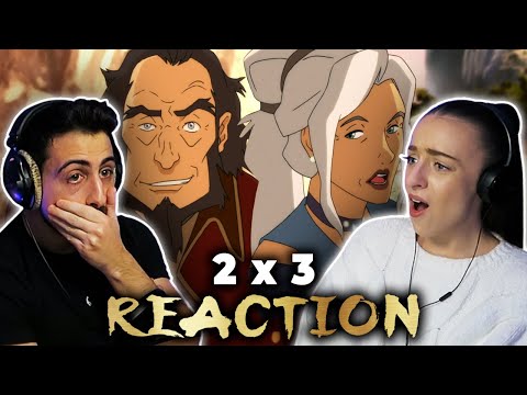 AANG WAS A BAD DAD?! *THE LEGEND OF KORRA* 2x3 REACTION!