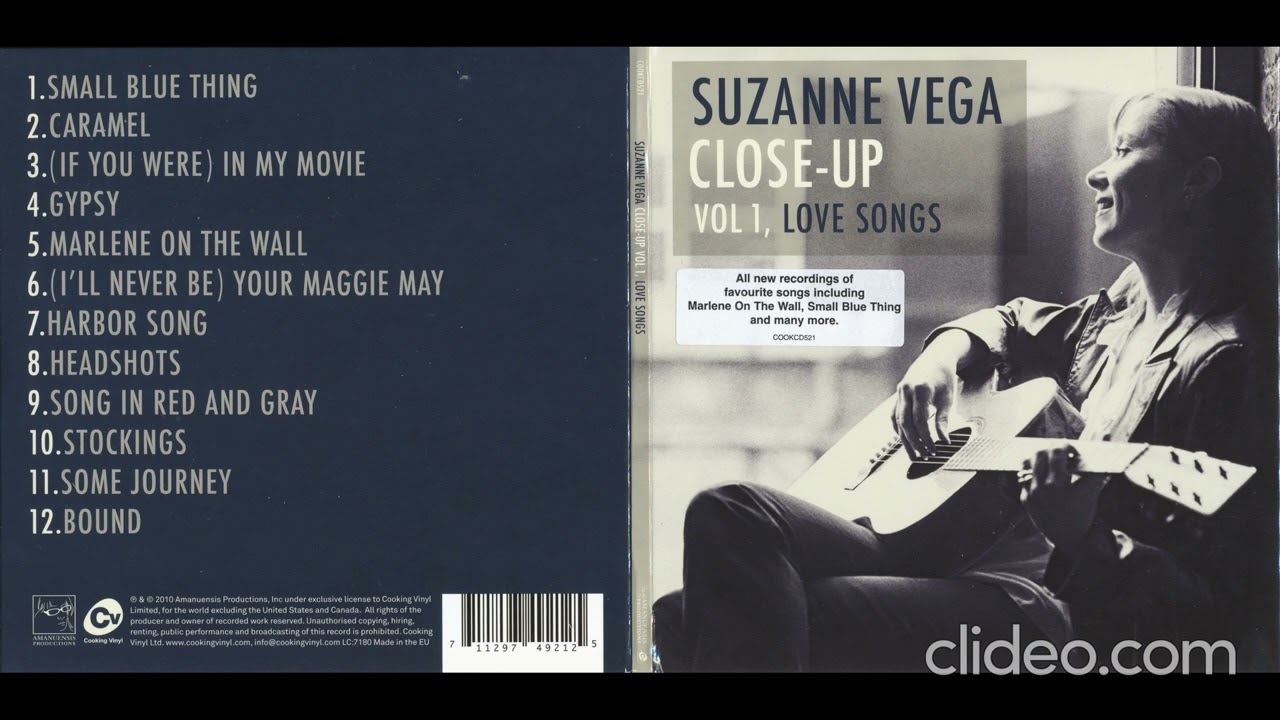 Suzanne Vega - Close-Up Vol.1, Love Songs 2010 cd - YouTube