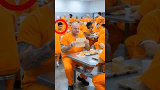 Prison Guard Turns a Sad Birthday Meal Into an Emotional Family Surprise! #shorts #kindness