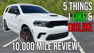Dodge Durango Hellcat Honest Review, 5 Things I Like and Dislike! Ultimate Rare Family SUV!