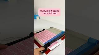 Printing our own packaging labels and cookie care card l Canon Pixma G2010