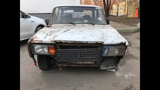 Автохлам Москвы апрель ч8   abandoned car in Moscow