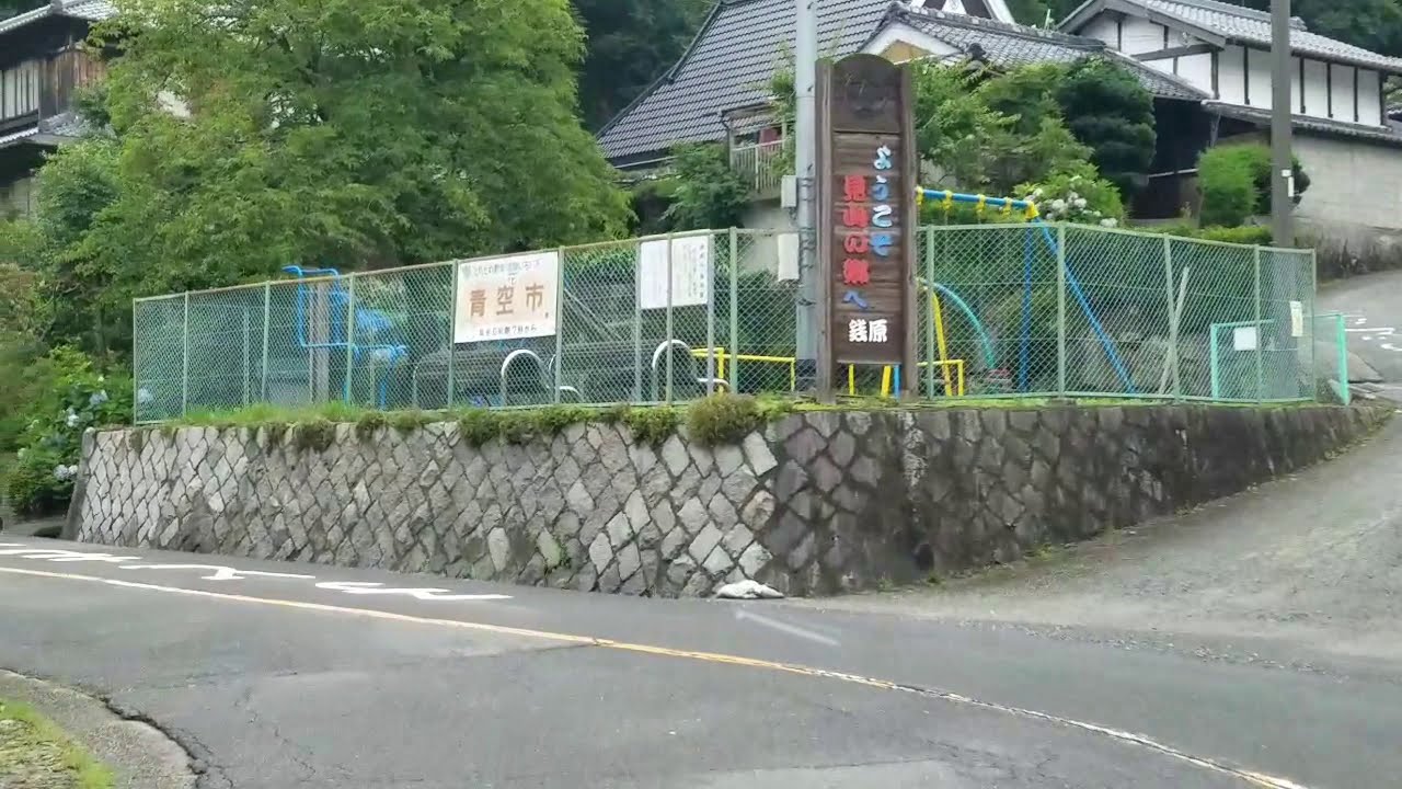ドラレコ バイク 新名神高速道路、茨木千提寺出口から豊能郡豊能町切畑地区まで