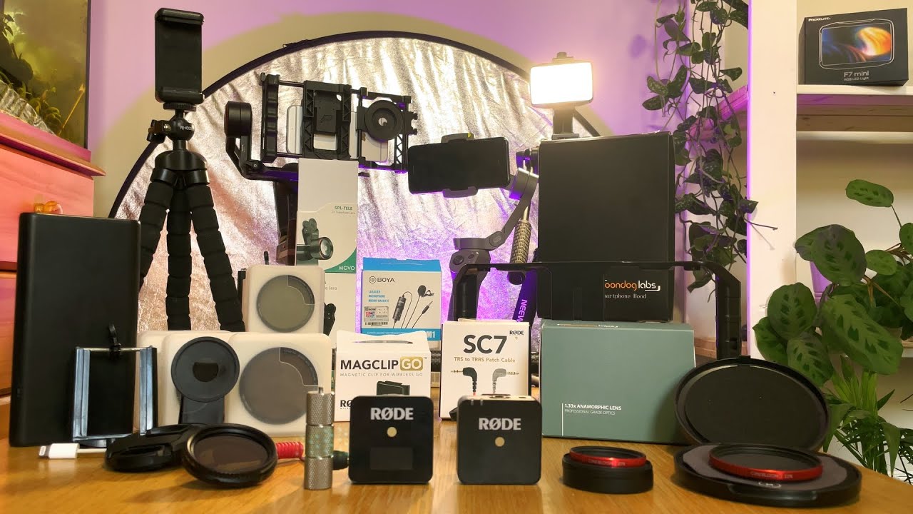 EVERY smartphone filmmaking accessory I own! YouTube