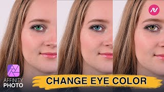 How To Change Eye Color in Affinity Photo [ Best and Effective Way ]