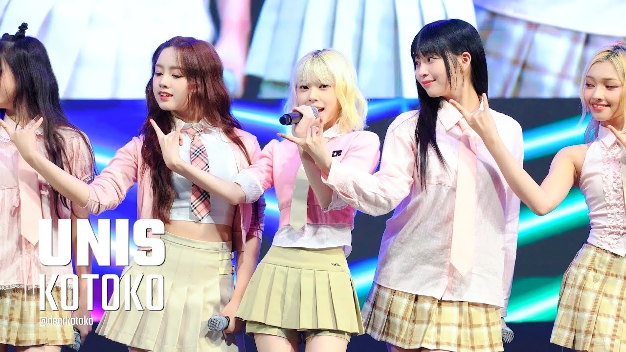 [4K] UNIS KOTOKO 유니스 코토코 직캠 | @논산 꿈빛나래 페스티벌 250913 | 'SWICY' 'DDANG!' '꿈의소녀' 'Poppin' '너만 몰라' '봄비'
