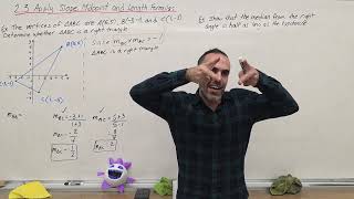 2.3 Apply Slope, Midpoint, and Length Formulas (Grade 10 Academic, MPM2D)