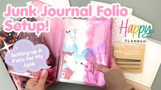 Junk Journal Folio Setup