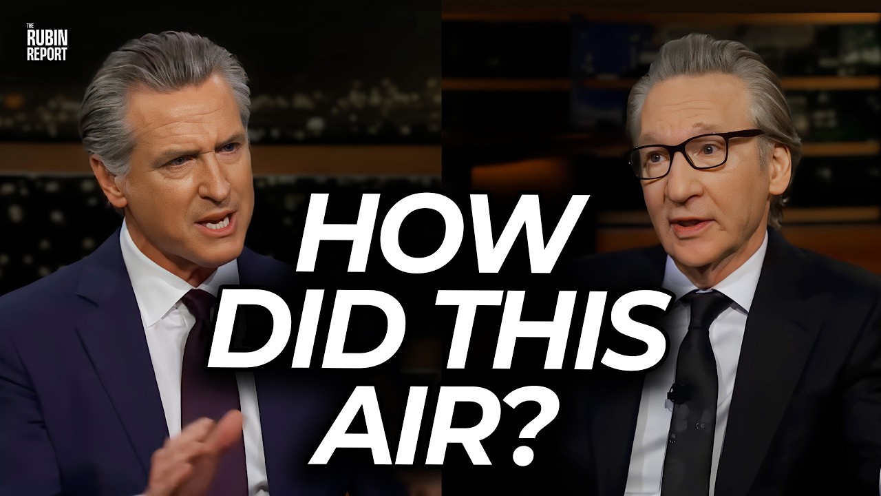 Bill Maher Stunned by Gavin Newsom Blaming Everyone but Himself For Cali’s Problems