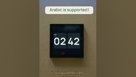 Tuya Smart Home 4-inch full-screen control panel intelligent central control zigbee gateway Show