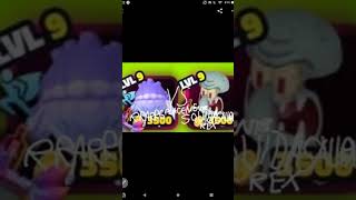 Squidasauras Rex Vs Rrarg Update 28 Spongebob Tower Defense