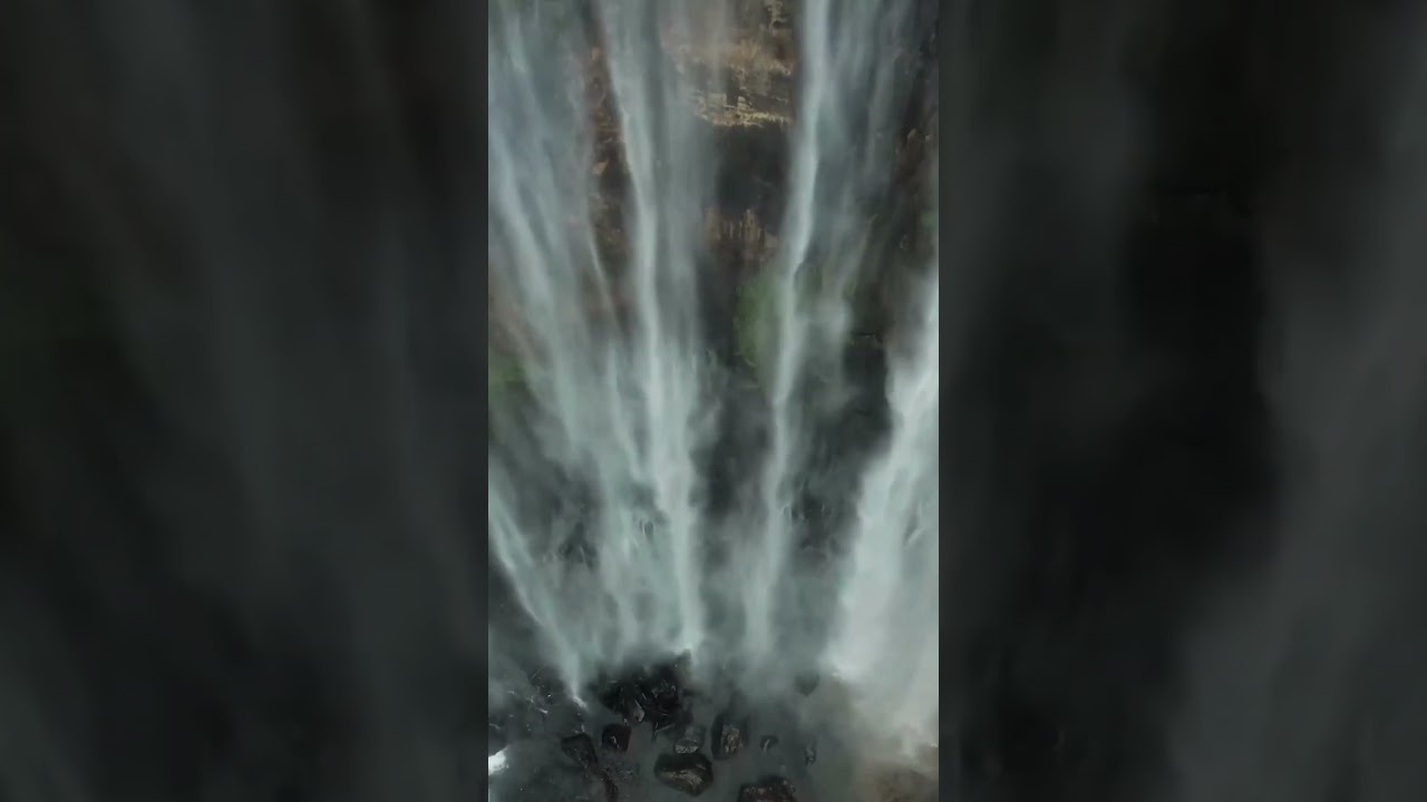 Fantastic overlook of waterfall, relaxing and soothing sound of water!